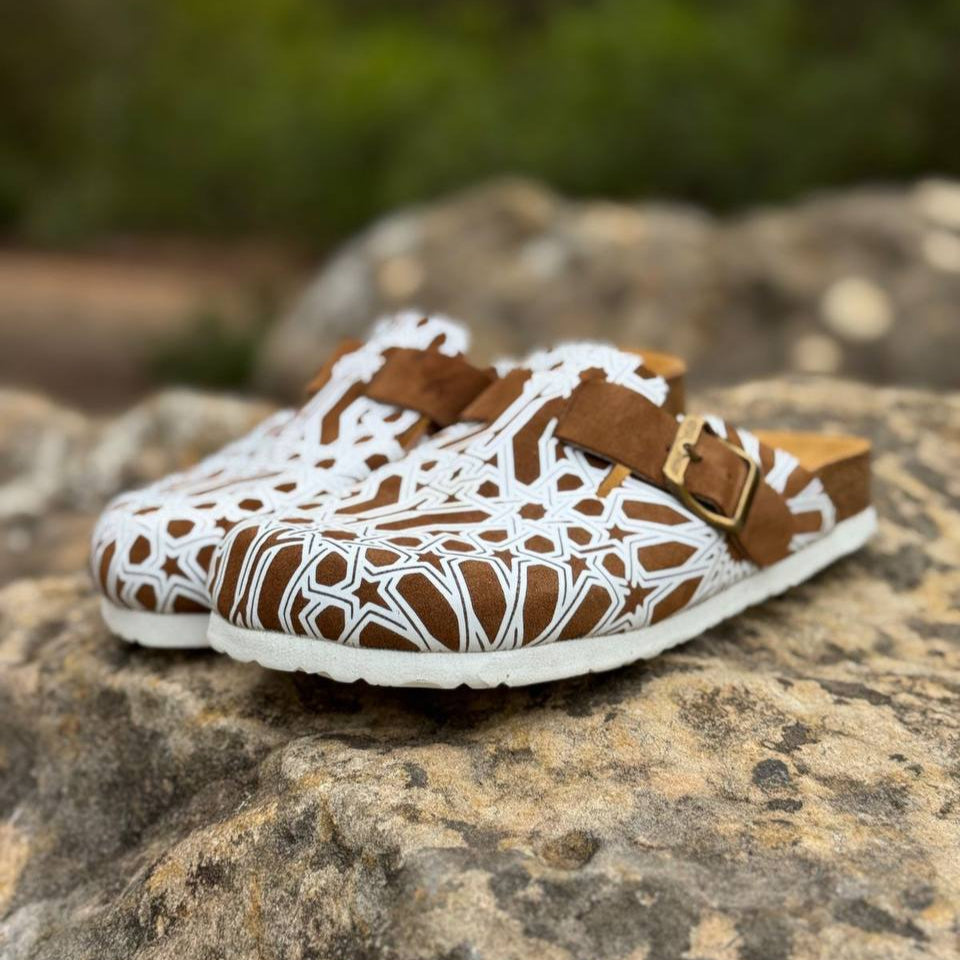 AGL Moroccan Zellige Sandals